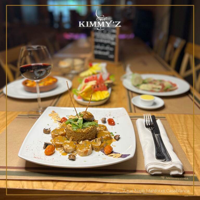 Menu LE KIMMY’Z Casablanca August 2023 205822-249900